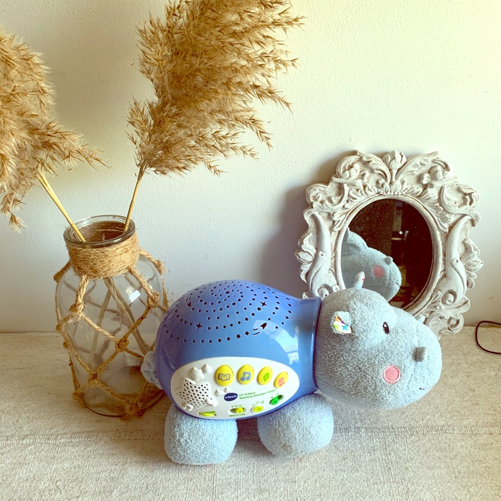 VTech Lil' Critters Soothing Starlight Hippo